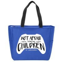 Beat My Children At Video Games Funny Zip Tote Bag