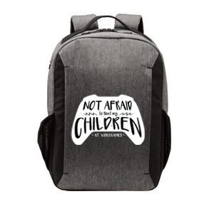 Beat My Children At Video Games Funny Vector Backpack