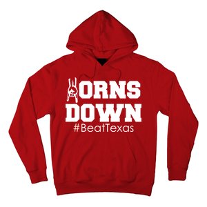 Beat Texas Horns Down Football Hoodie