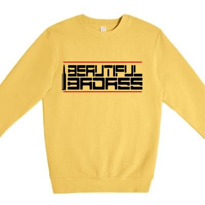 Beautiful Badass Premium Crewneck Sweatshirt