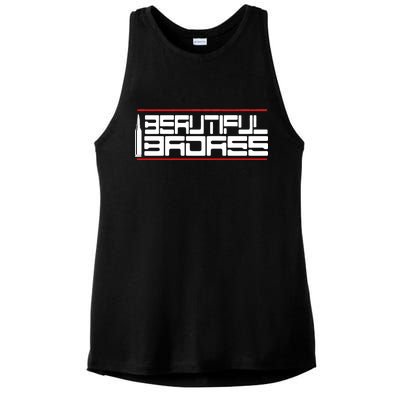 Beautiful Badass Ladies PosiCharge Tri-Blend Wicking Tank