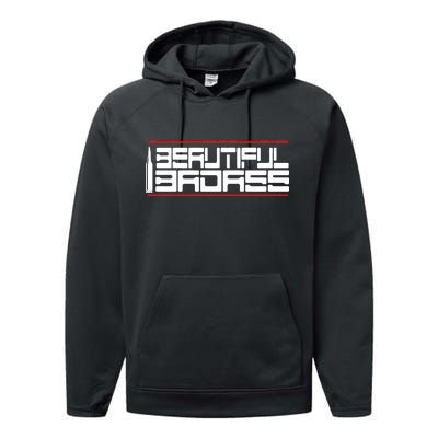 Beautiful Badass Performance Fleece Hoodie