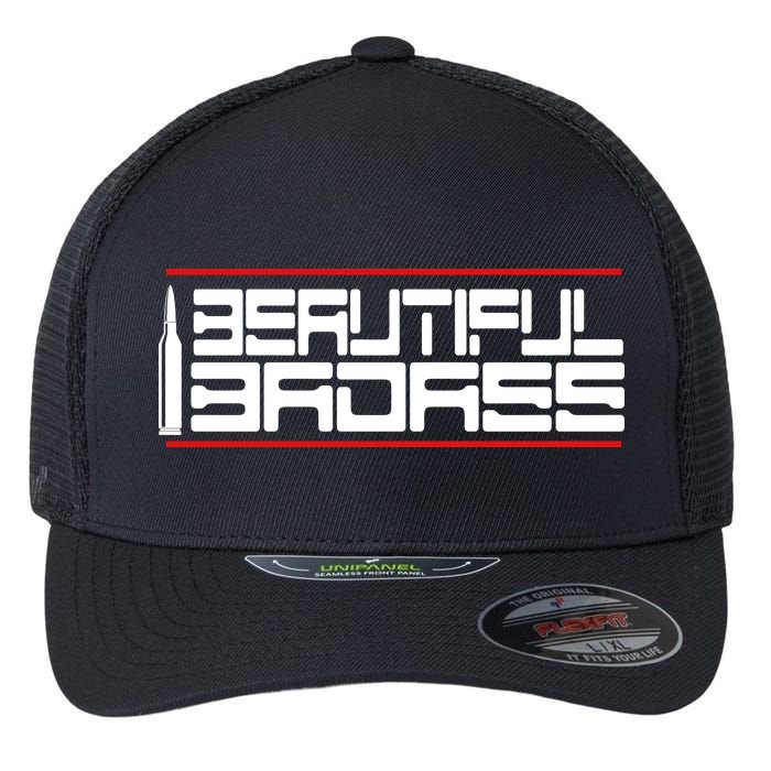 Beautiful Badass Flexfit Unipanel Trucker Cap