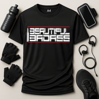Beautiful Badass Cooling Performance Crew T-Shirt