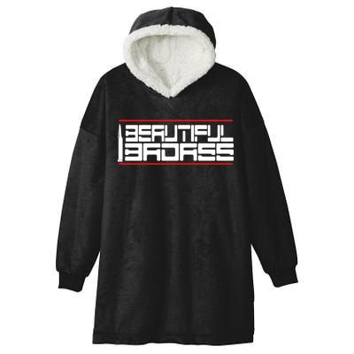 Beautiful Badass Hooded Wearable Blanket