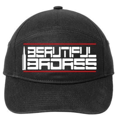 Beautiful Badass 7-Panel Snapback Hat