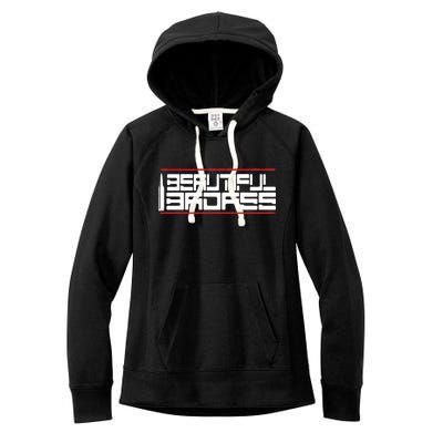 Beautiful Badass Women's Fleece Hoodie