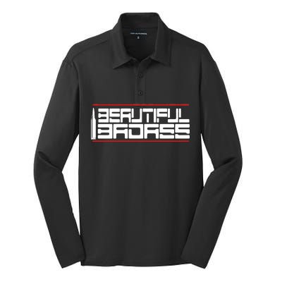 Beautiful Badass Silk Touch Performance Long Sleeve Polo