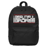 Beautiful Badass 16 in Basic Backpack