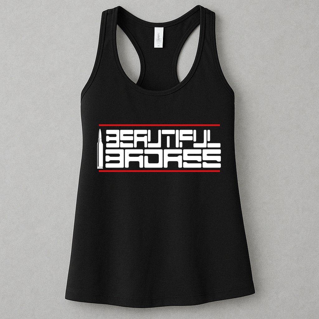 Beautiful Badass Womens Tank Top