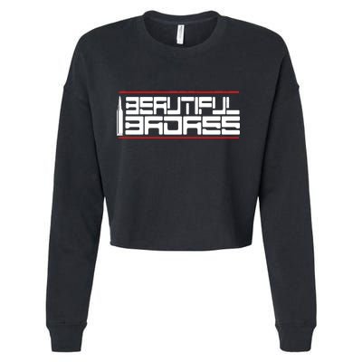 Beautiful Badass Cropped Pullover Crew