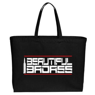 Beautiful Badass Cotton Canvas Jumbo Tote