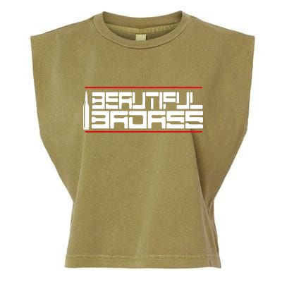 Beautiful Badass Garment-Dyed Women's Muscle Tee