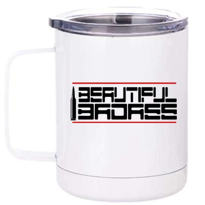 Beautiful Badass 12 oz Stainless Steel Tumbler Cup