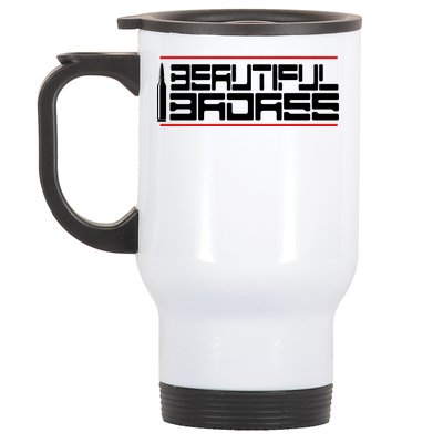 Beautiful Badass Stainless Steel Travel Mug