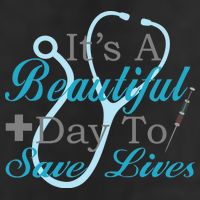 Beautiful Day To Save Lives Nurse 7 Panel Mesh Trucker Snapback Hat