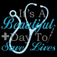 Beautiful Day To Save Lives Nurse Impact Tech Backpack