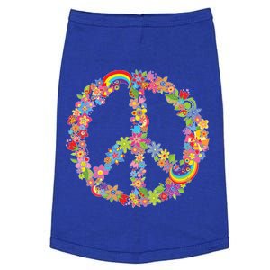 Beautiful Flower Peace Sign Doggie Tank