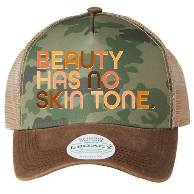Beauty Has No Skin Tone Body Positive Diversity Legacy Tie Dye Trucker Hat