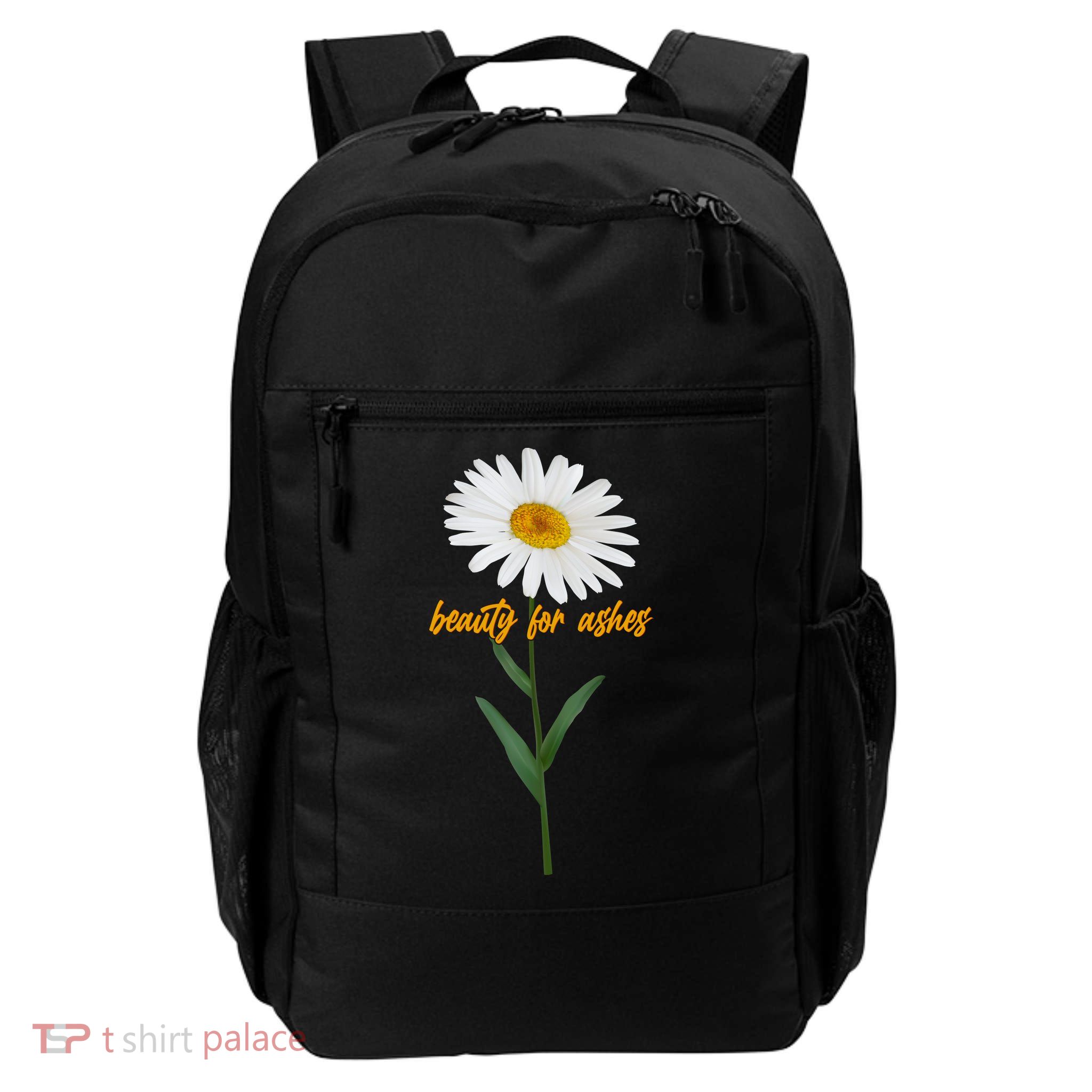 Beauty To Ashes Daisy Flower Daily Commute Backpack