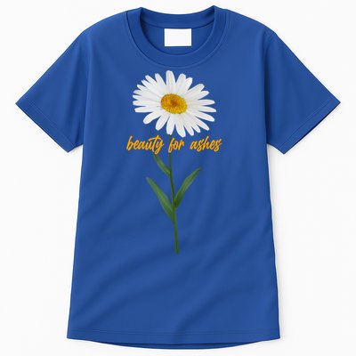 Beauty To Ashes Daisy Flower Tall T-Shirt