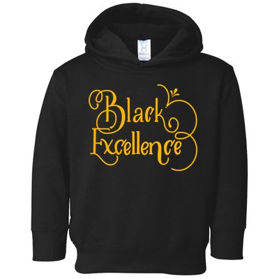 Black Excellence Toddler Hoodie
