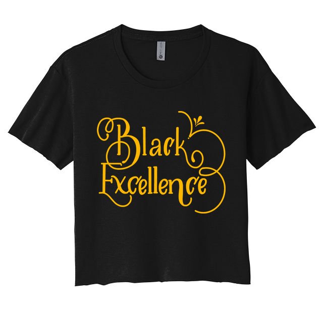Black Excellence Crop Top