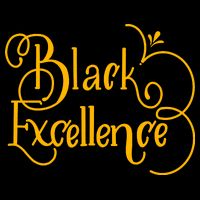 Black Excellence Zip Tote Bag