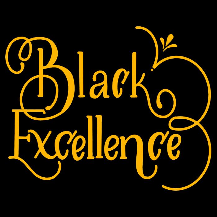 Black Excellence Zip Tote Bag