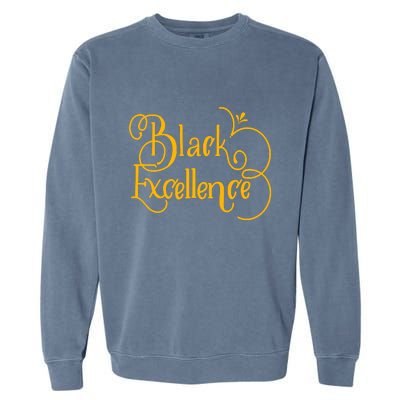 Black Excellence Garment-Dyed Sweatshirt