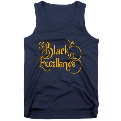 Black Excellence Tank Top