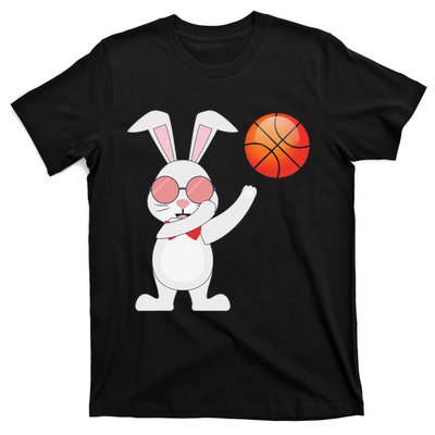 Basketball Easter Bunny Rabbit Ears Egg Decorating T-Shirt