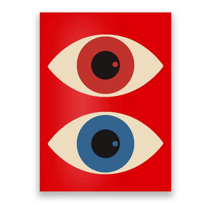 Bauhaus Eyes Poster