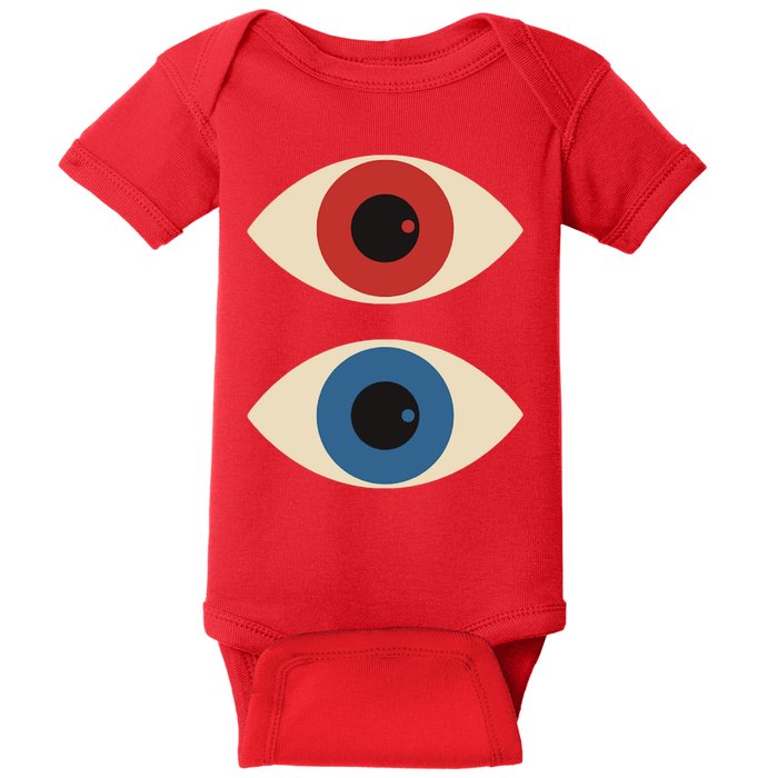 Bauhaus Eyes Baby Bodysuit