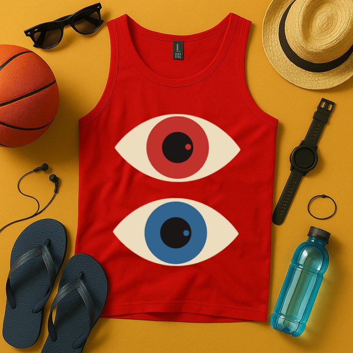 Bauhaus Eyes Tank Top