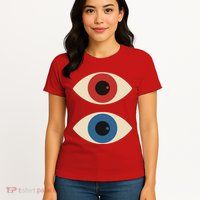 Bauhaus Eyes Womens T-Shirt