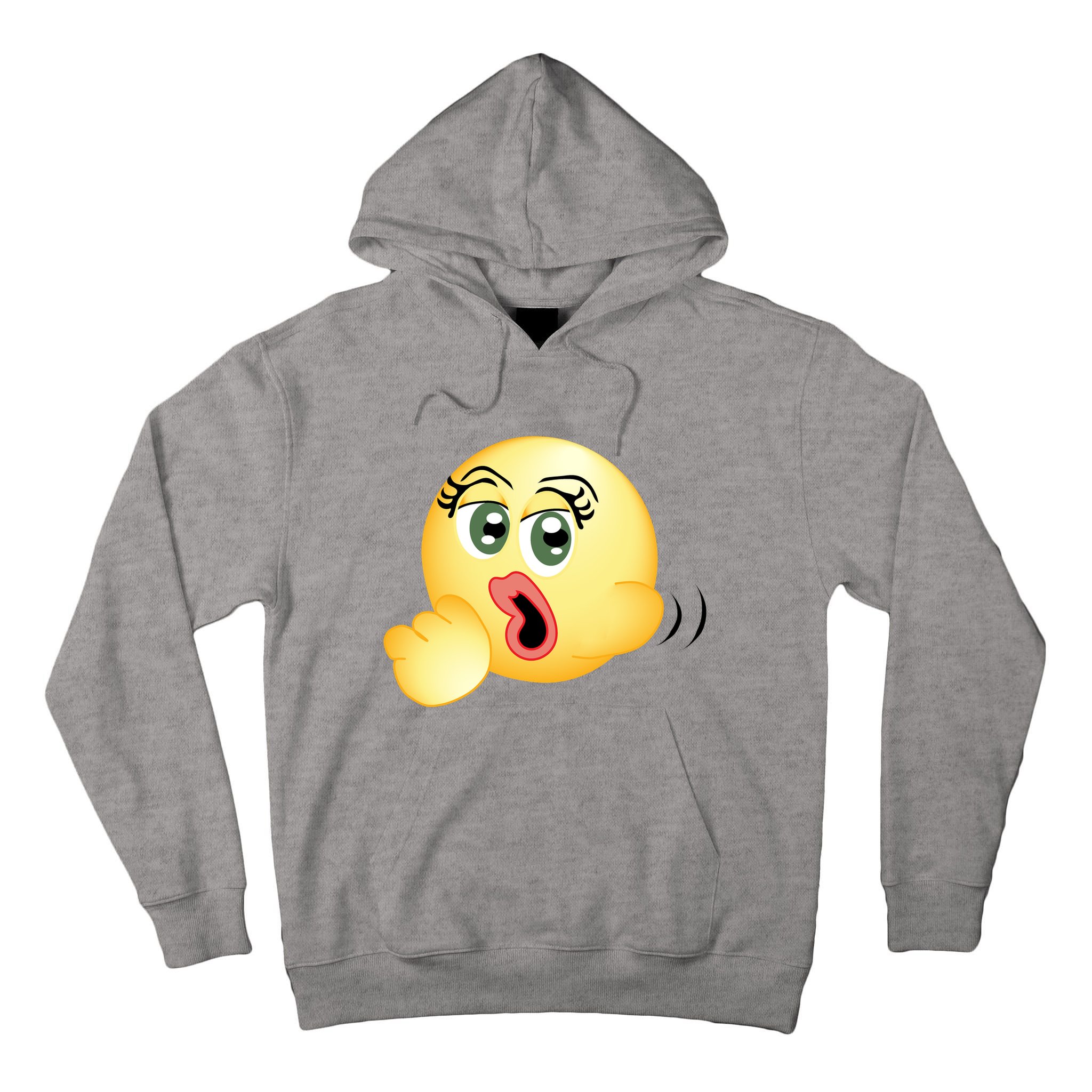 Blowjob Emoji Tall Hoodie