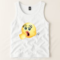 Blowjob Emoji Tank Top