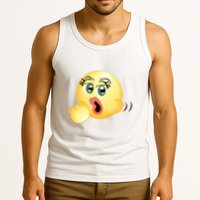 Blowjob Emoji Tank Top