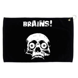 Brains! Essential Grommeted Golf Towel