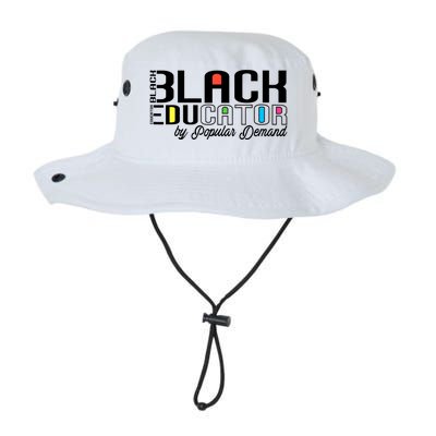 Black Educator By Popular Ded Black History Month Great Gift Legacy Cool Fit Booney Bucket Hat