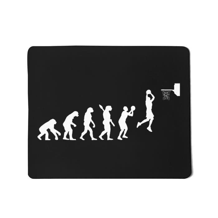 Basketball Evolution Basketball Player Coach Hoop Mousepad