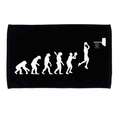 Basketball Evolution Basketball Player Coach Hoop Microfiber Hand Towel