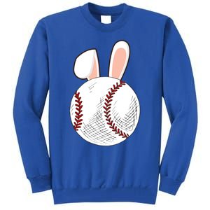 Baseball Easter Ball Bunny Catcher Gift Tall Sweatshirt