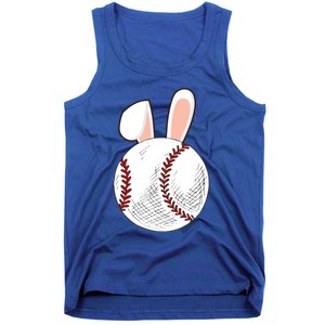 Baseball Easter Ball Bunny Catcher Gift Tank Top