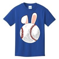 Baseball Easter Ball Bunny Catcher Gift Kids T-Shirt