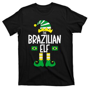 Brazilian Elf Brazil Group Matching Christmas Elf T-Shirt