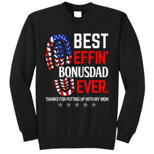 Best Effin Bonus Dad Ever Step Dad Fathers Day Gift Sweatshirt