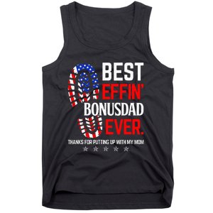 Best Effin Bonus Dad Ever Step Dad Fathers Day Gift Tank Top