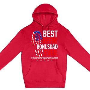 Best Effin Bonus Dad Ever Step Dad Fathers Day Gift Premium Pullover Hoodie